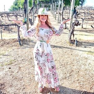 Beautiful romantic long dress